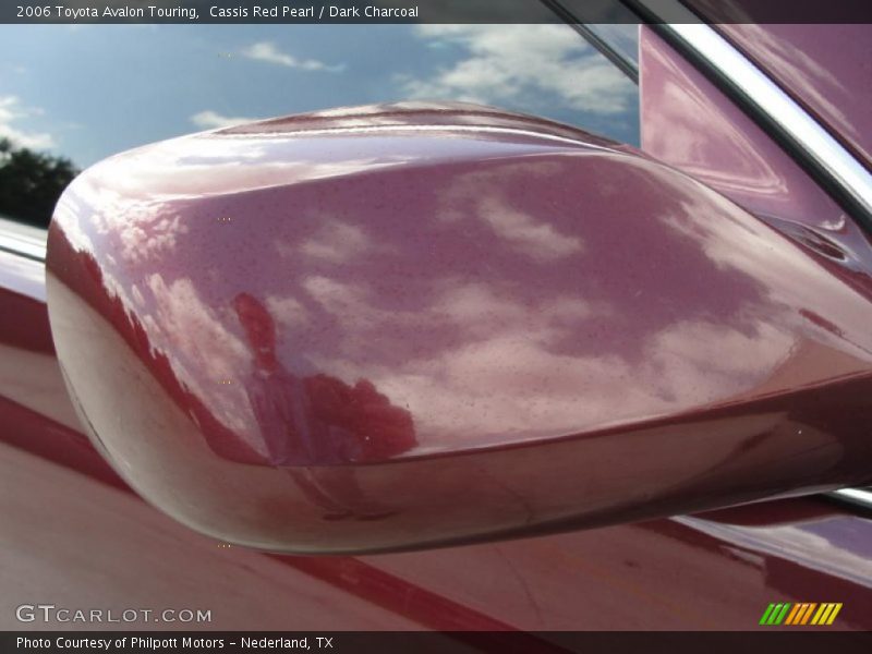 Cassis Red Pearl / Dark Charcoal 2006 Toyota Avalon Touring