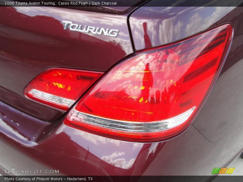 Cassis Red Pearl / Dark Charcoal 2006 Toyota Avalon Touring