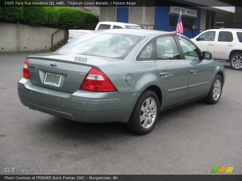 Titanium Green Metallic / Pebble Beige 2005 Ford Five Hundred SEL AWD