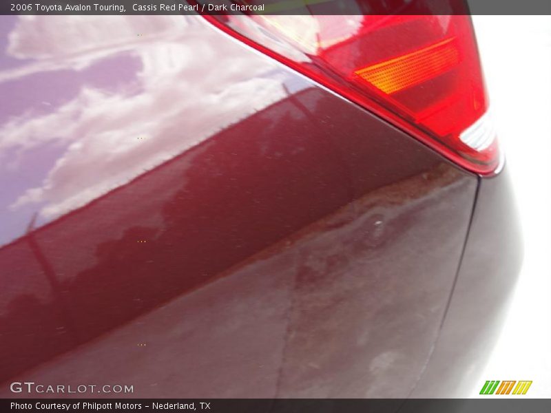 Cassis Red Pearl / Dark Charcoal 2006 Toyota Avalon Touring