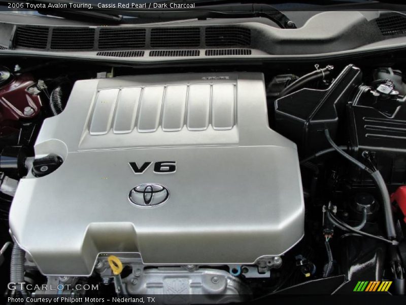 Cassis Red Pearl / Dark Charcoal 2006 Toyota Avalon Touring