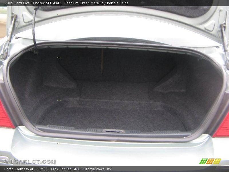 Titanium Green Metallic / Pebble Beige 2005 Ford Five Hundred SEL AWD