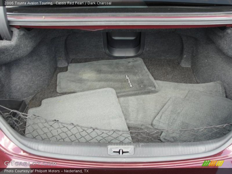 Cassis Red Pearl / Dark Charcoal 2006 Toyota Avalon Touring