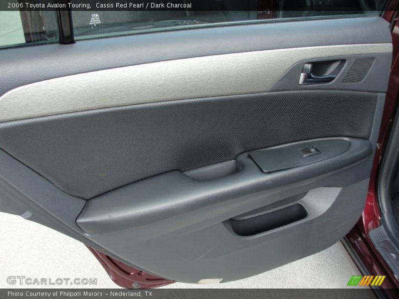 Cassis Red Pearl / Dark Charcoal 2006 Toyota Avalon Touring
