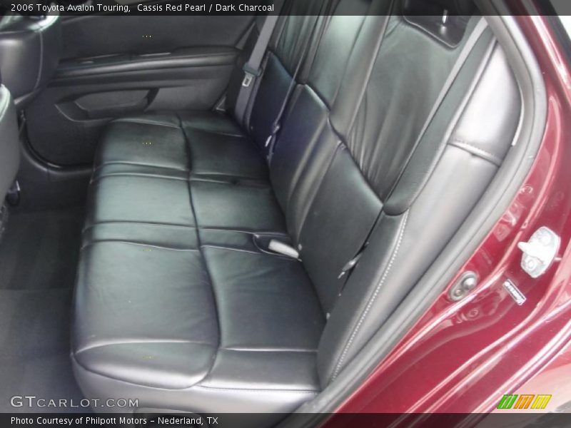 Cassis Red Pearl / Dark Charcoal 2006 Toyota Avalon Touring