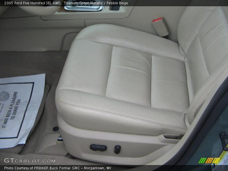Titanium Green Metallic / Pebble Beige 2005 Ford Five Hundred SEL AWD