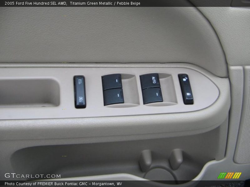 Titanium Green Metallic / Pebble Beige 2005 Ford Five Hundred SEL AWD