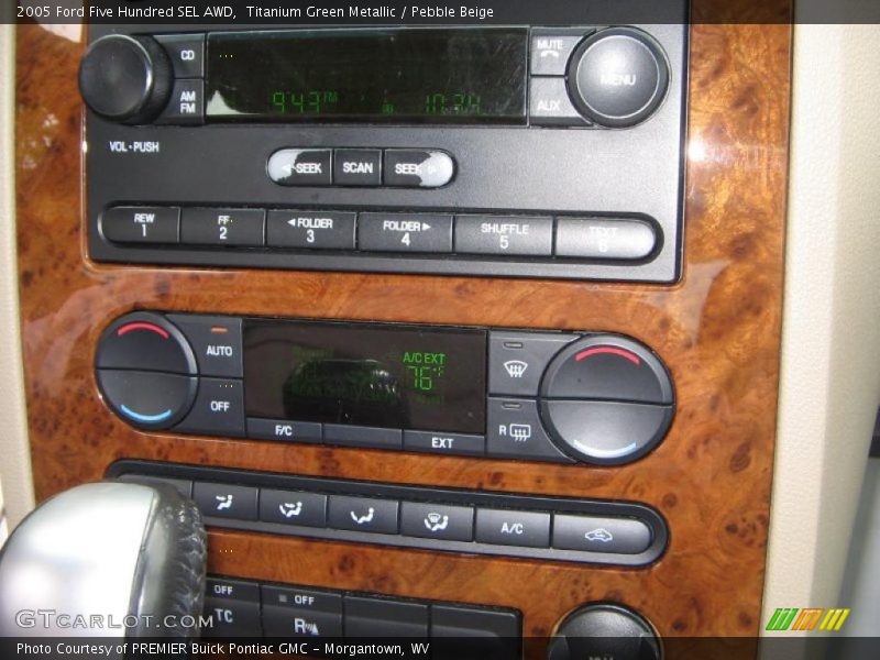 Titanium Green Metallic / Pebble Beige 2005 Ford Five Hundred SEL AWD