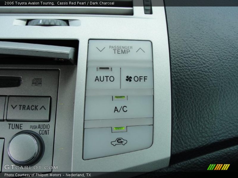 Cassis Red Pearl / Dark Charcoal 2006 Toyota Avalon Touring