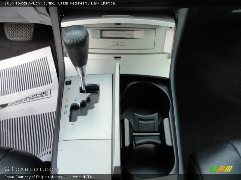 Cassis Red Pearl / Dark Charcoal 2006 Toyota Avalon Touring