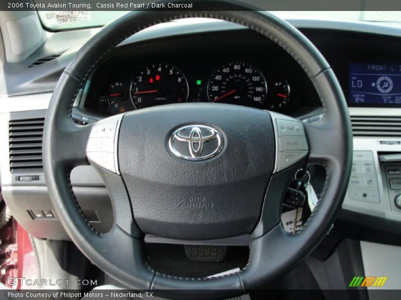 Cassis Red Pearl / Dark Charcoal 2006 Toyota Avalon Touring
