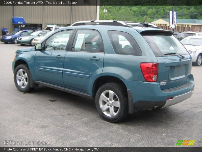 Teal Metallic / Ebony 2008 Pontiac Torrent AWD