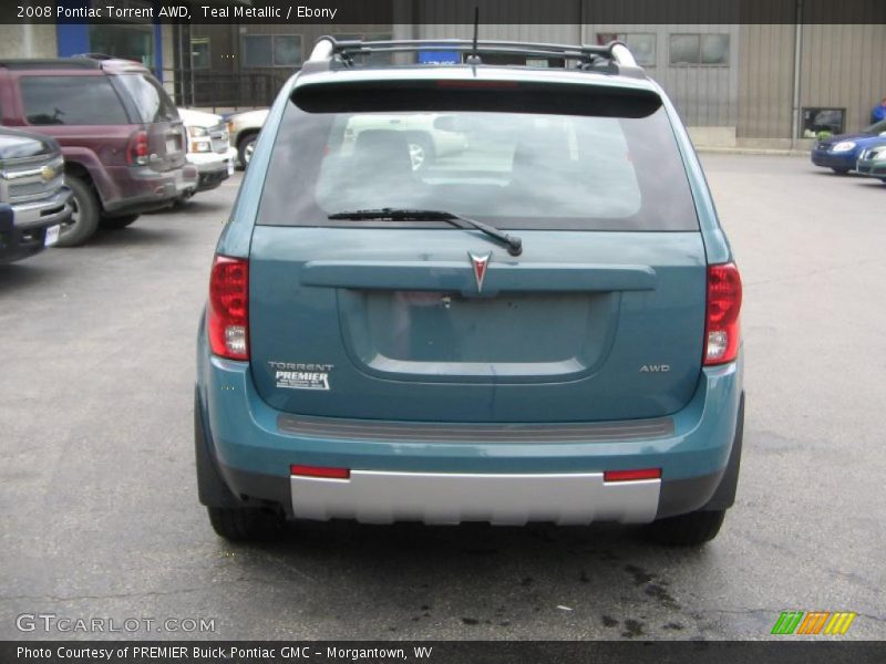 Teal Metallic / Ebony 2008 Pontiac Torrent AWD