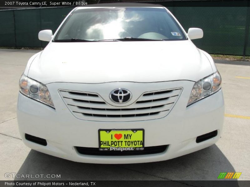 Super White / Bisque 2007 Toyota Camry LE