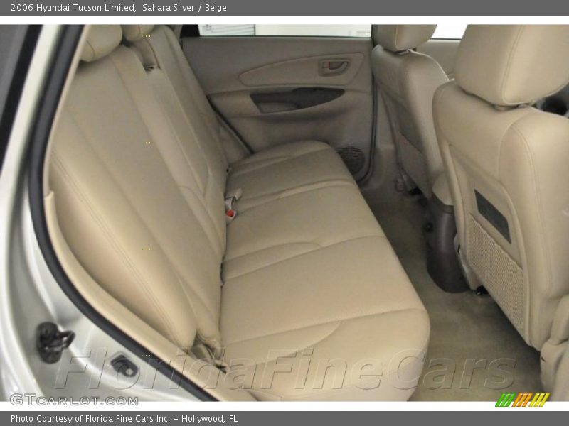 Sahara Silver / Beige 2006 Hyundai Tucson Limited