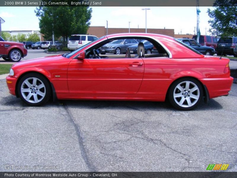 Bright Red / Sand 2000 BMW 3 Series 323i Convertible