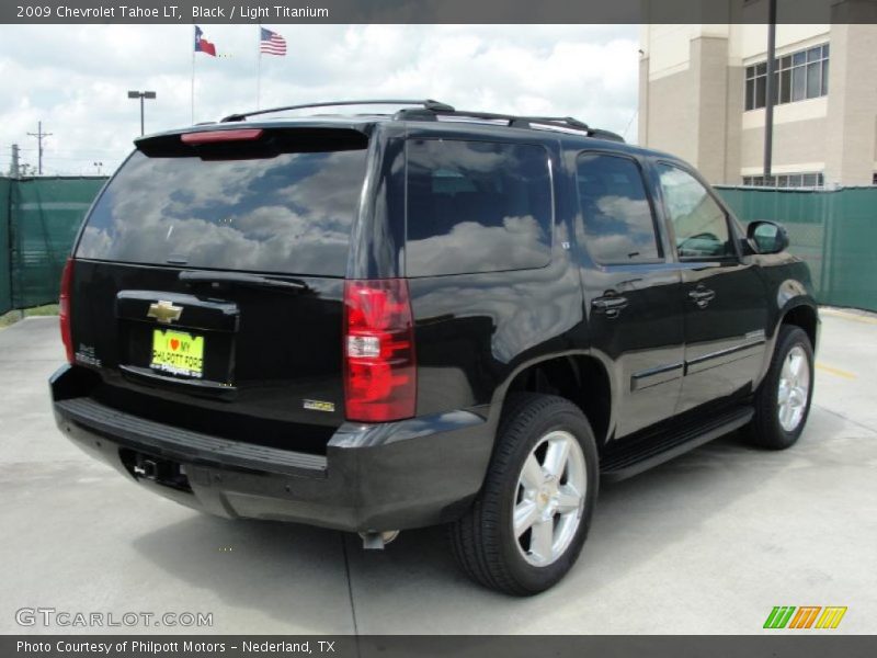 Black / Light Titanium 2009 Chevrolet Tahoe LT