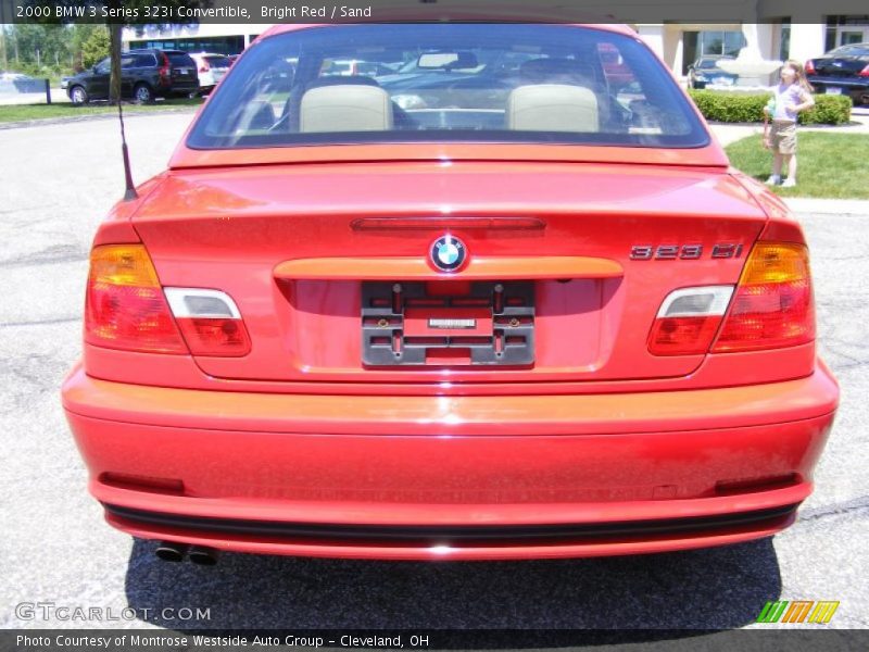 Bright Red / Sand 2000 BMW 3 Series 323i Convertible