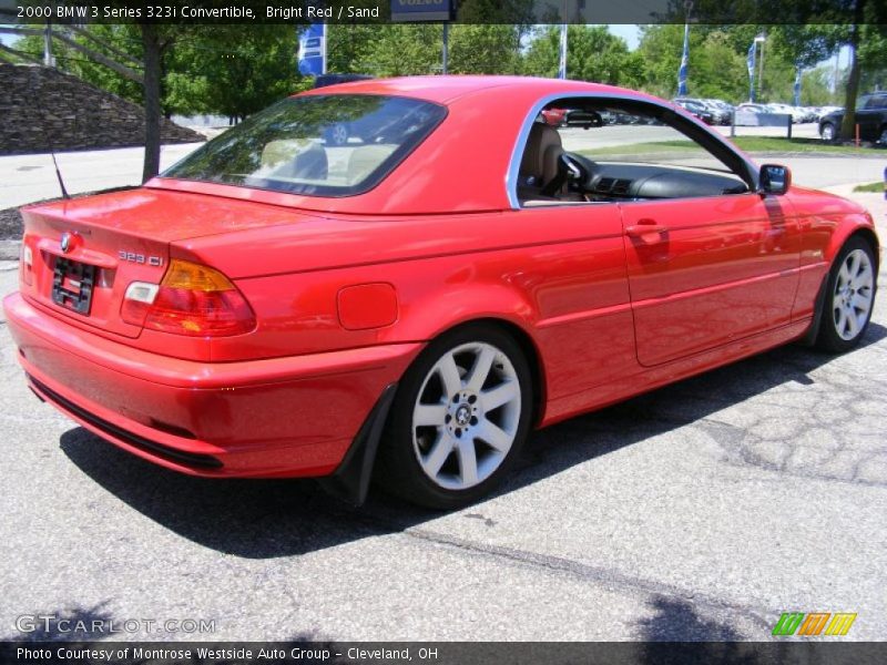 Bright Red / Sand 2000 BMW 3 Series 323i Convertible