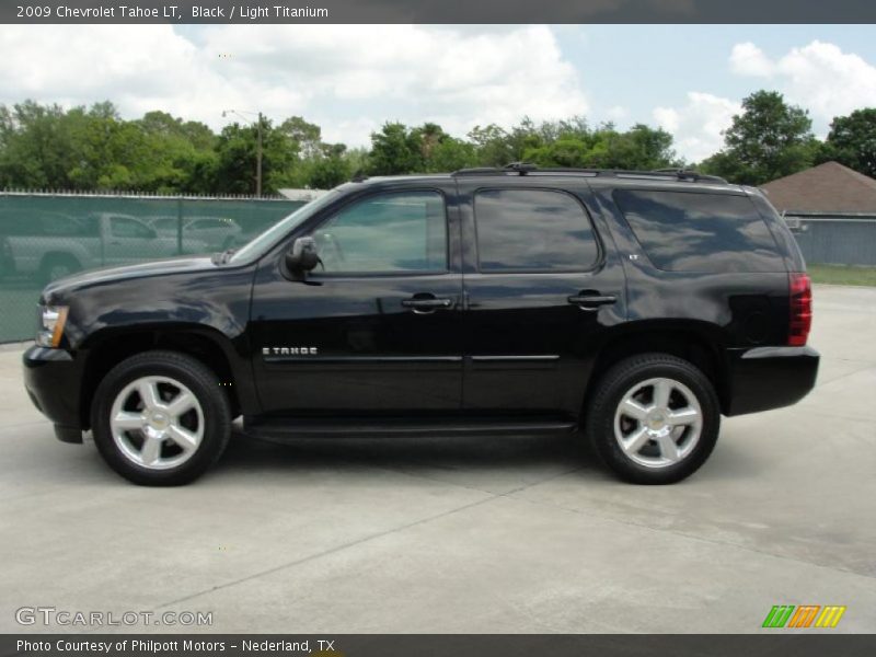 Black / Light Titanium 2009 Chevrolet Tahoe LT