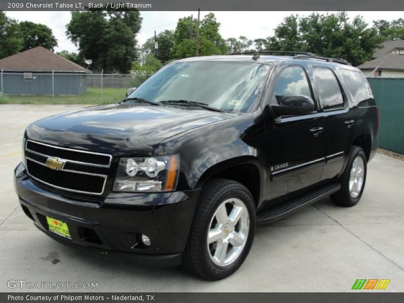 Black / Light Titanium 2009 Chevrolet Tahoe LT