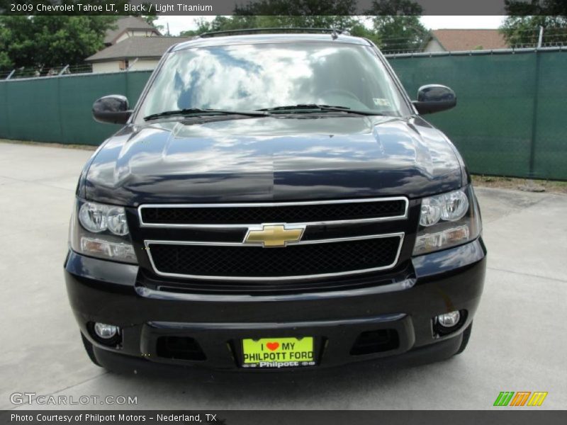 Black / Light Titanium 2009 Chevrolet Tahoe LT
