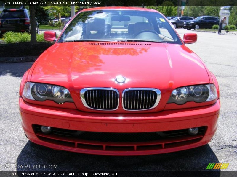 Bright Red / Sand 2000 BMW 3 Series 323i Convertible