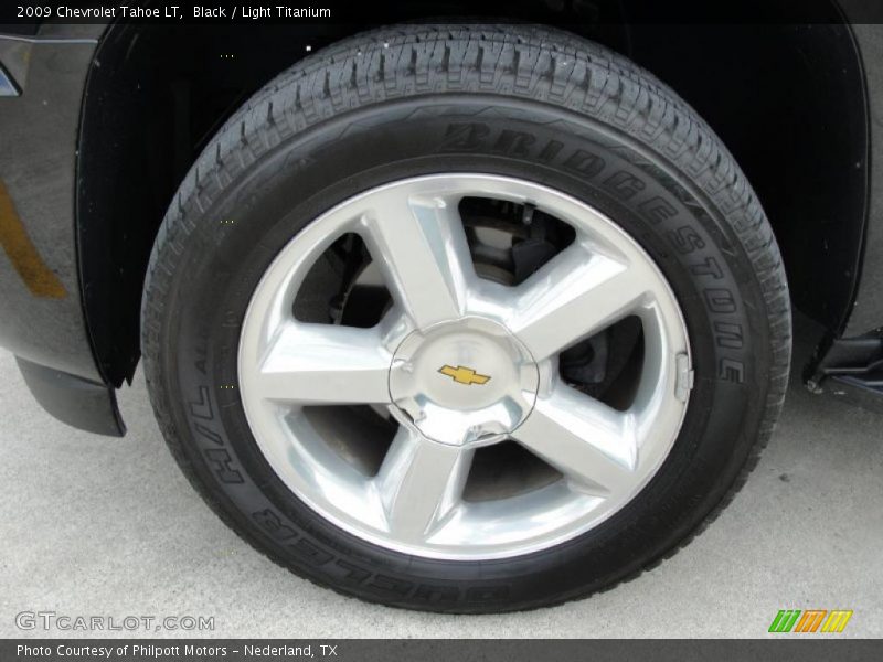 Black / Light Titanium 2009 Chevrolet Tahoe LT