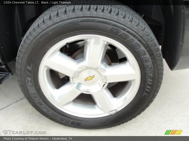 Black / Light Titanium 2009 Chevrolet Tahoe LT