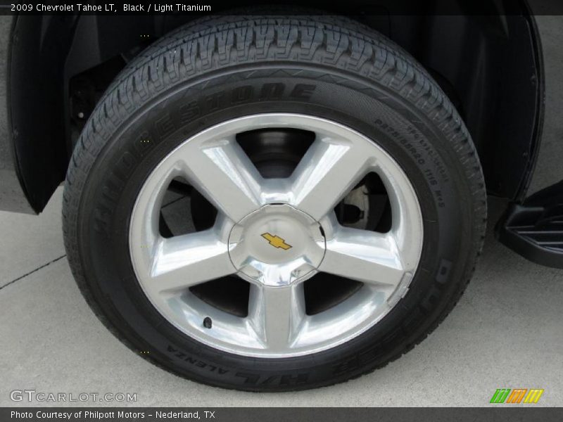 Black / Light Titanium 2009 Chevrolet Tahoe LT