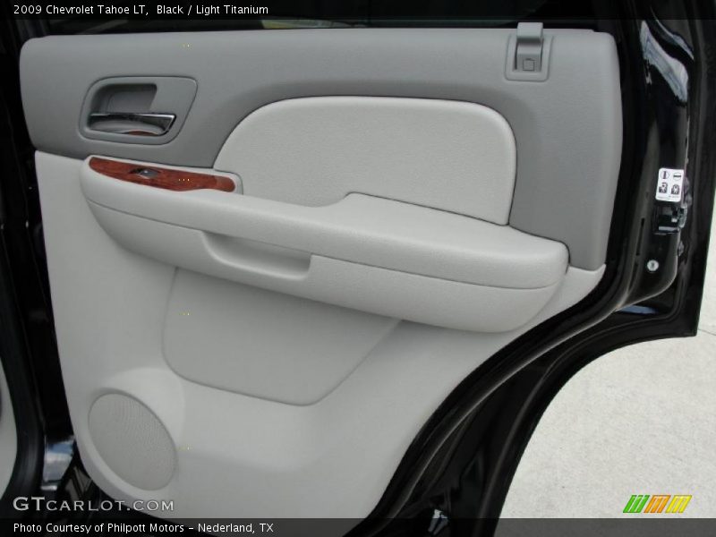 Black / Light Titanium 2009 Chevrolet Tahoe LT