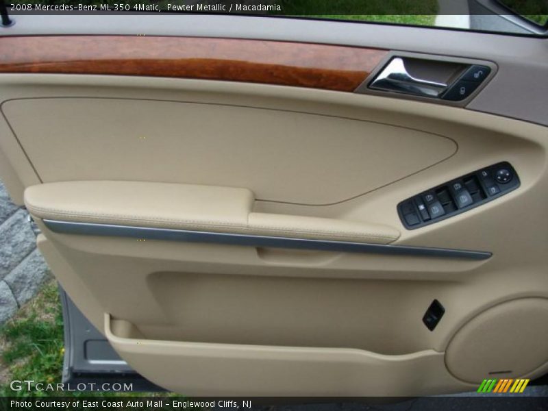 Pewter Metallic / Macadamia 2008 Mercedes-Benz ML 350 4Matic