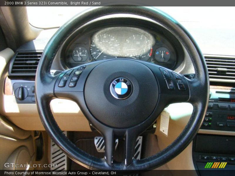 Bright Red / Sand 2000 BMW 3 Series 323i Convertible