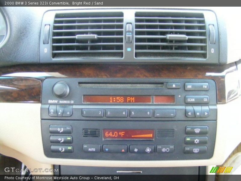 Bright Red / Sand 2000 BMW 3 Series 323i Convertible