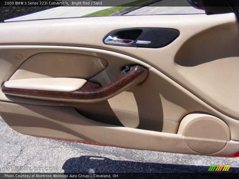 Bright Red / Sand 2000 BMW 3 Series 323i Convertible