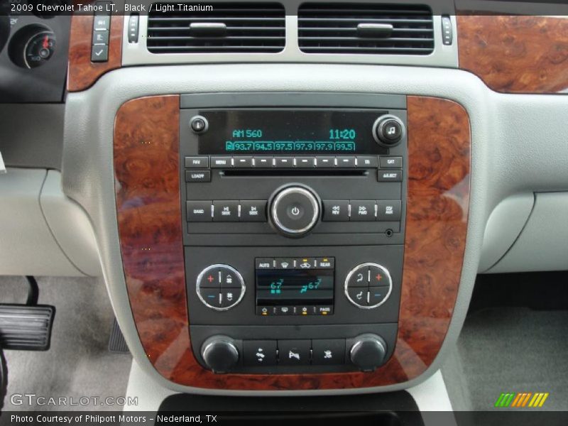 Black / Light Titanium 2009 Chevrolet Tahoe LT