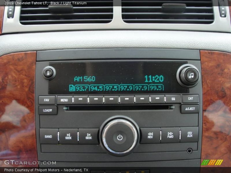 Black / Light Titanium 2009 Chevrolet Tahoe LT