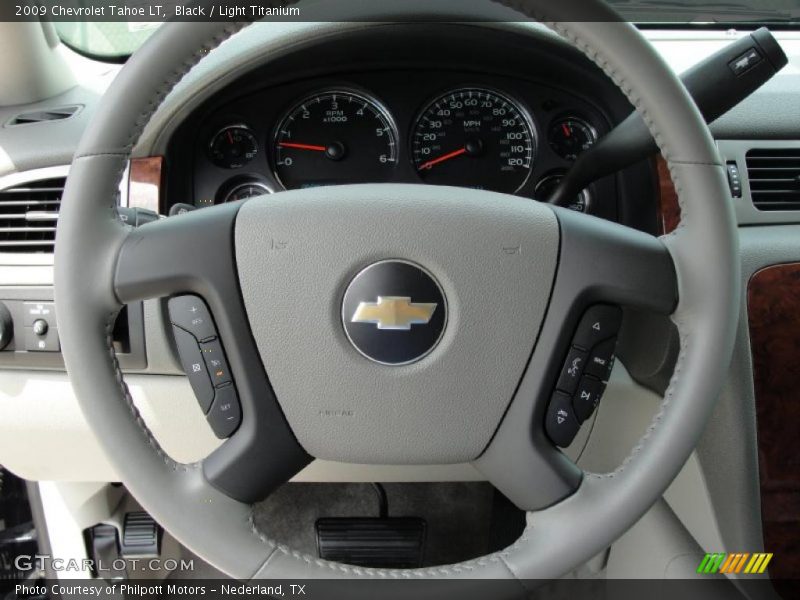 Black / Light Titanium 2009 Chevrolet Tahoe LT