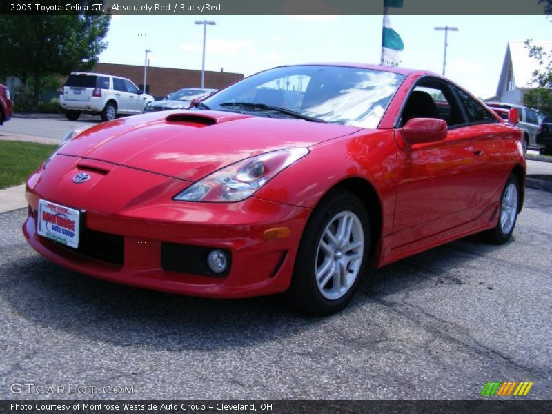 Absolutely Red / Black/Red 2005 Toyota Celica GT