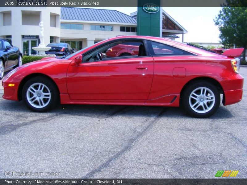 Absolutely Red / Black/Red 2005 Toyota Celica GT