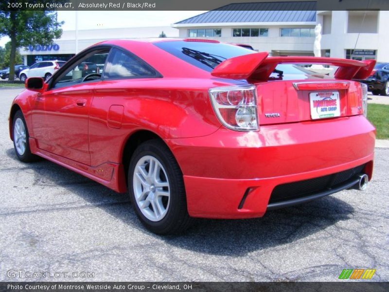Absolutely Red / Black/Red 2005 Toyota Celica GT