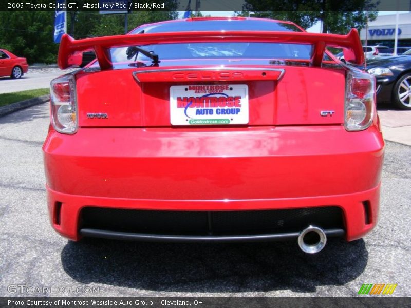 Absolutely Red / Black/Red 2005 Toyota Celica GT