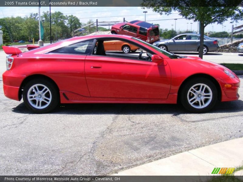 Absolutely Red / Black/Red 2005 Toyota Celica GT