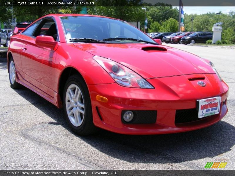 Absolutely Red / Black/Red 2005 Toyota Celica GT