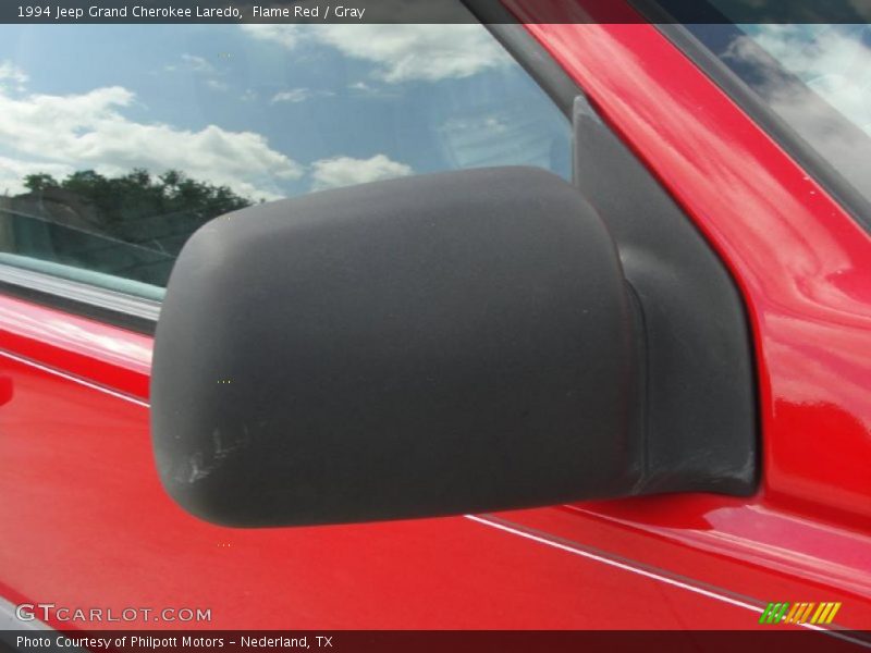Flame Red / Gray 1994 Jeep Grand Cherokee Laredo
