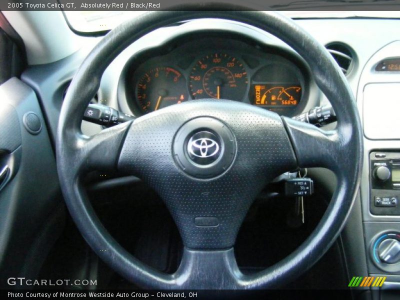 Absolutely Red / Black/Red 2005 Toyota Celica GT
