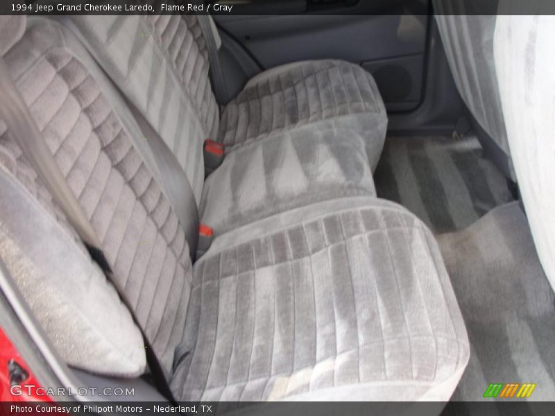 Flame Red / Gray 1994 Jeep Grand Cherokee Laredo