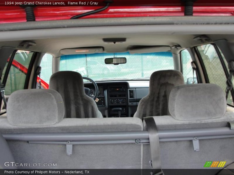 Flame Red / Gray 1994 Jeep Grand Cherokee Laredo