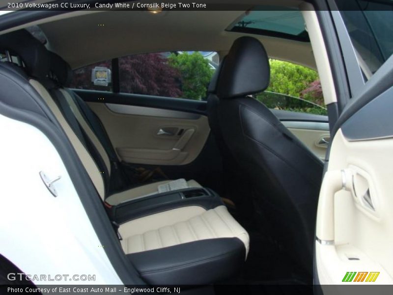 Candy White / Cornsilk Beige Two Tone 2010 Volkswagen CC Luxury