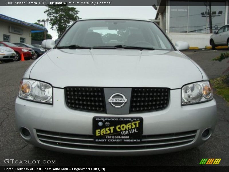 Brilliant Aluminum Metallic / Charcoal 2006 Nissan Sentra 1.8 S